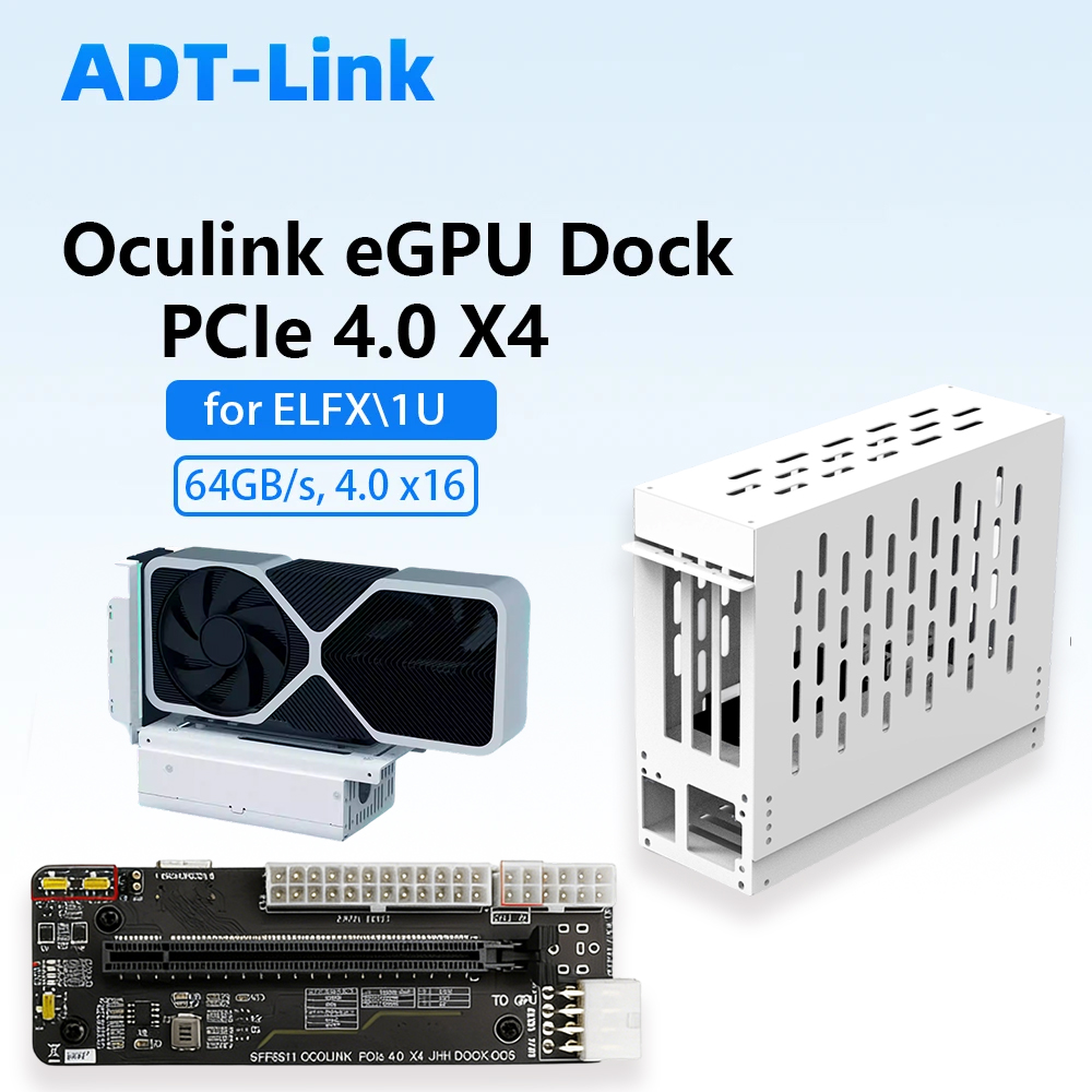 Oculink Egpu Mini Pc - Oculink eGPU Grafikkarten-Dock für Laptop/Mini-PC 64GB/s