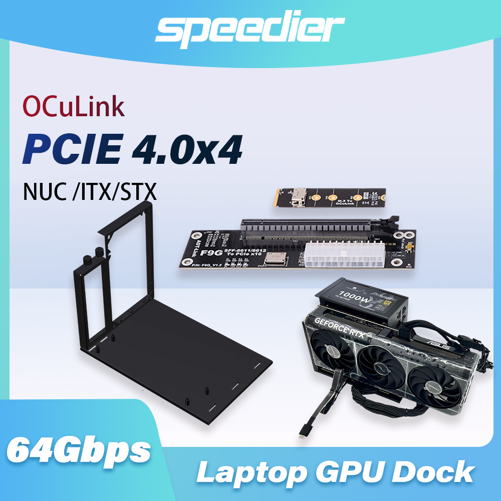 Oculink Egpu Mini Pc - F9G 64Gbps OcuLink zu PCIE 4.0