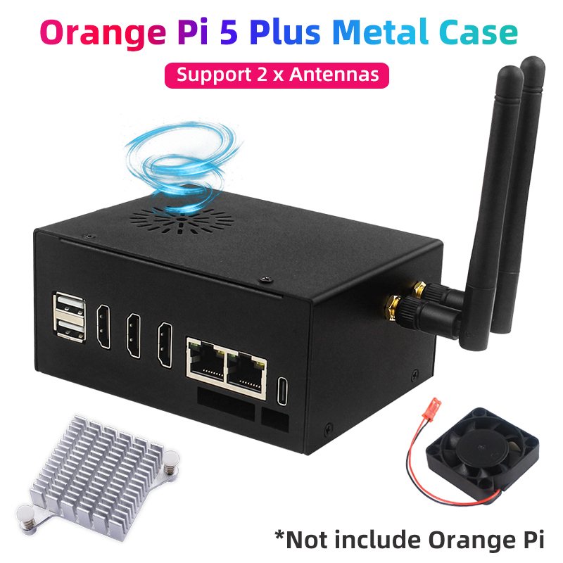 Orange Pi 5 Plus 16Gb - Orange pi 5 plus metall gehäuse
