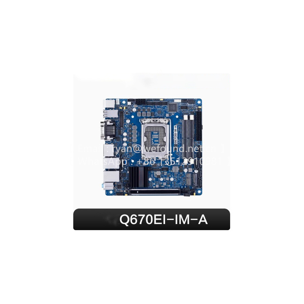 Lga1700 Itx Motherboard Ddr5 - Q670EI-IM-A Mini-ITX-Motherboard LGA1700 Sockel für Prozessoren