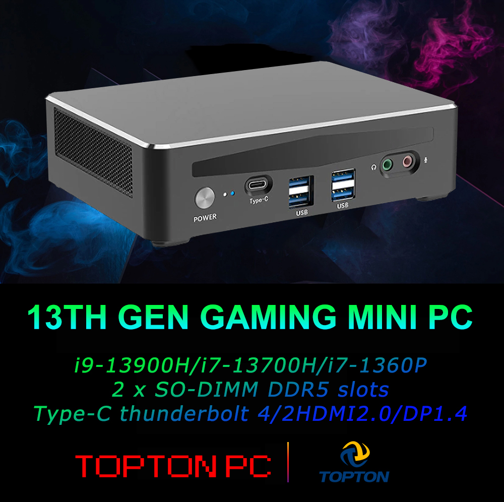 Intel Core I9 13900H Mini Pc - Mini-Computer Gaming 13. Generation Core i9