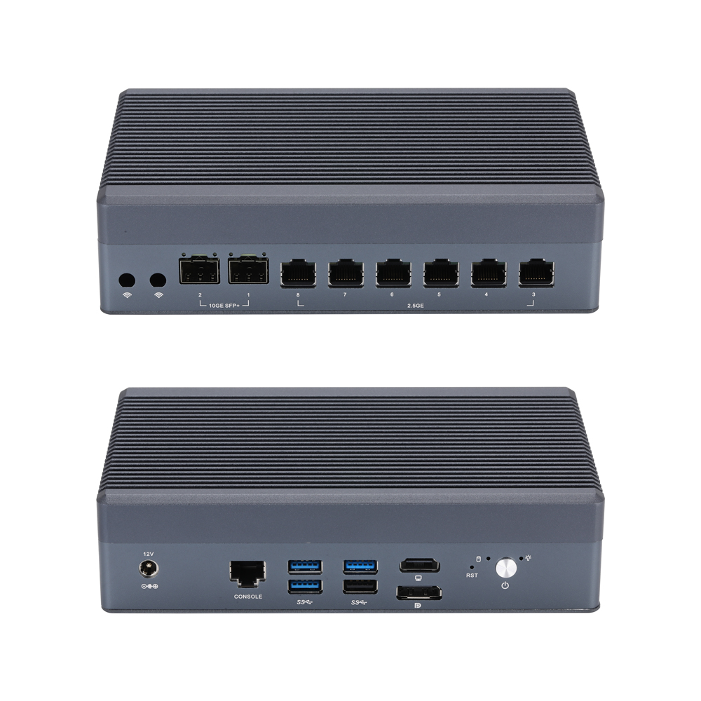 Dual Lan 10G Sfp+ Mini Pc - Barebone Mini-PC 2x Intel 10G SFP+,