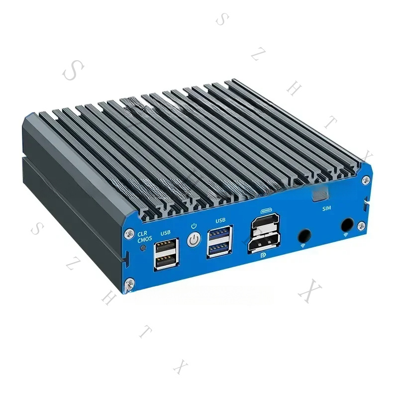 Pfsense Firewall Router 2.5G 4 I226 - G48S Alder Lake N100 Soft-Router-PC mit