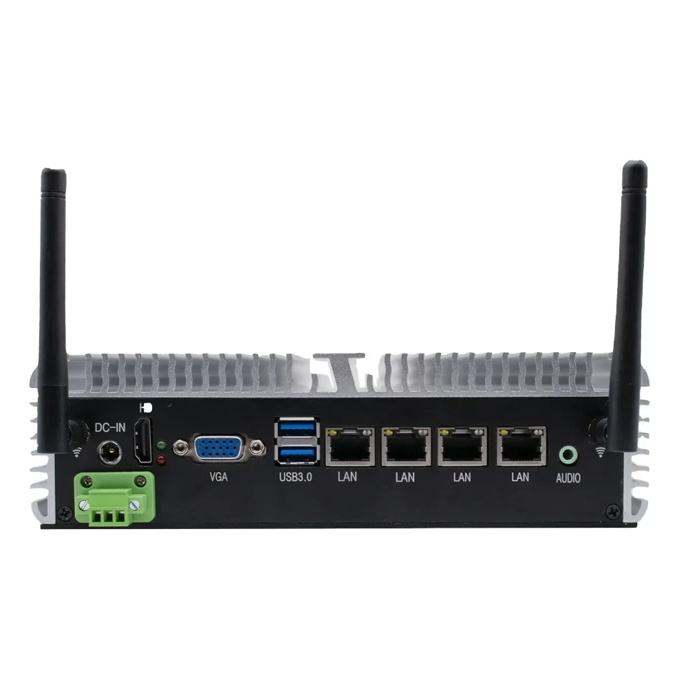 Fanless Industrial Pc Rs485 Core I7 - NEUER HVAEIPC 9V-36V I7 10810U 10510U