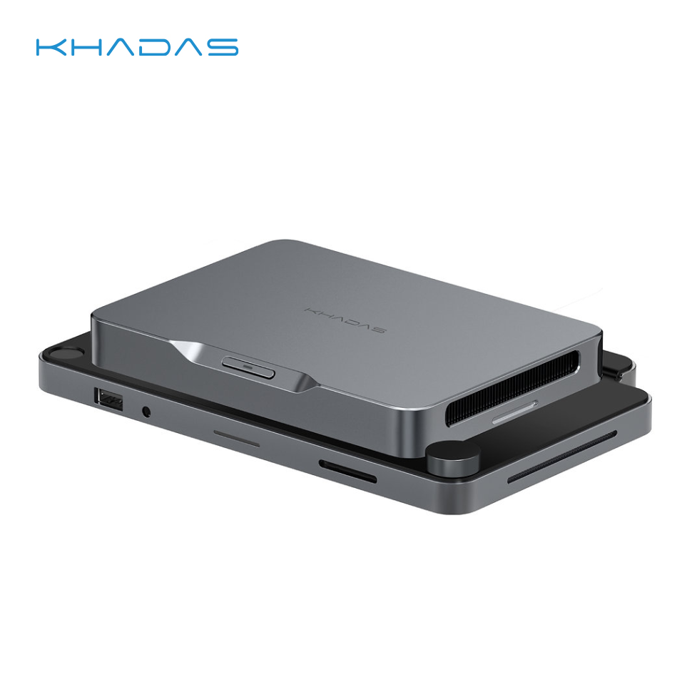 Thunderbolt 4 Egpu Dock Mini Pc - Khadas Mind 2 Mini-PC und Khadas-Dock