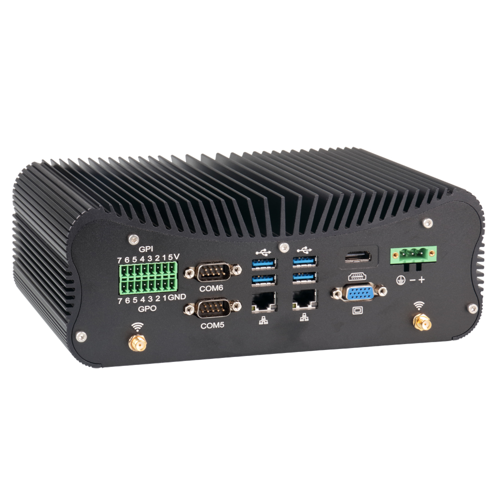 Fanless Industrial Pc Rs485 Core I7 - Industrieller lüfterloser Mini-PC der 11./12. Generation