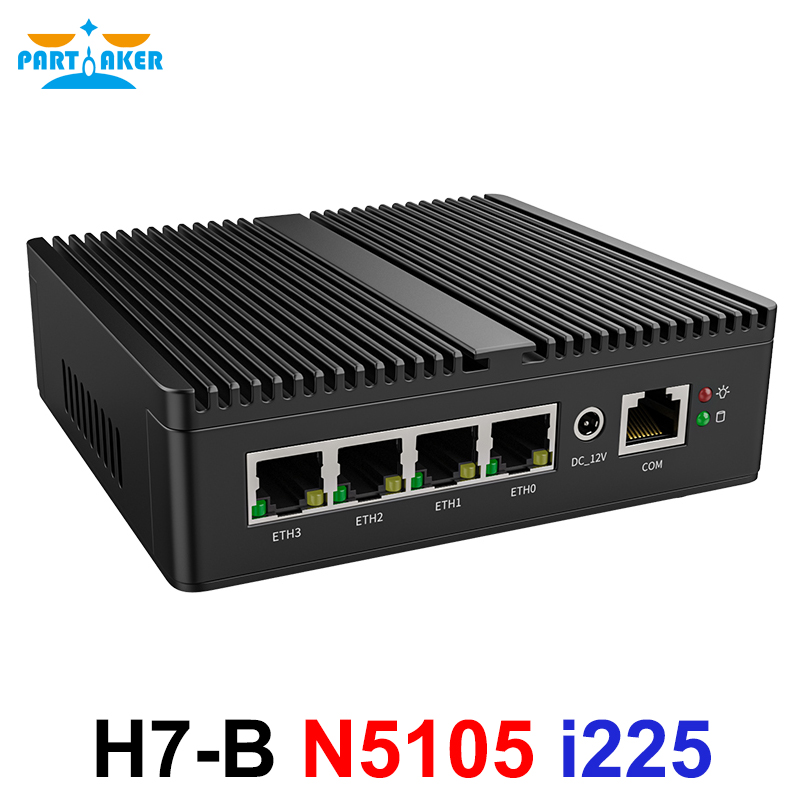 Partaker Mini-PC N5105 N150 J4 – Pfsense Firewall Router 2.5G 4 I226 Bewertung und Preis