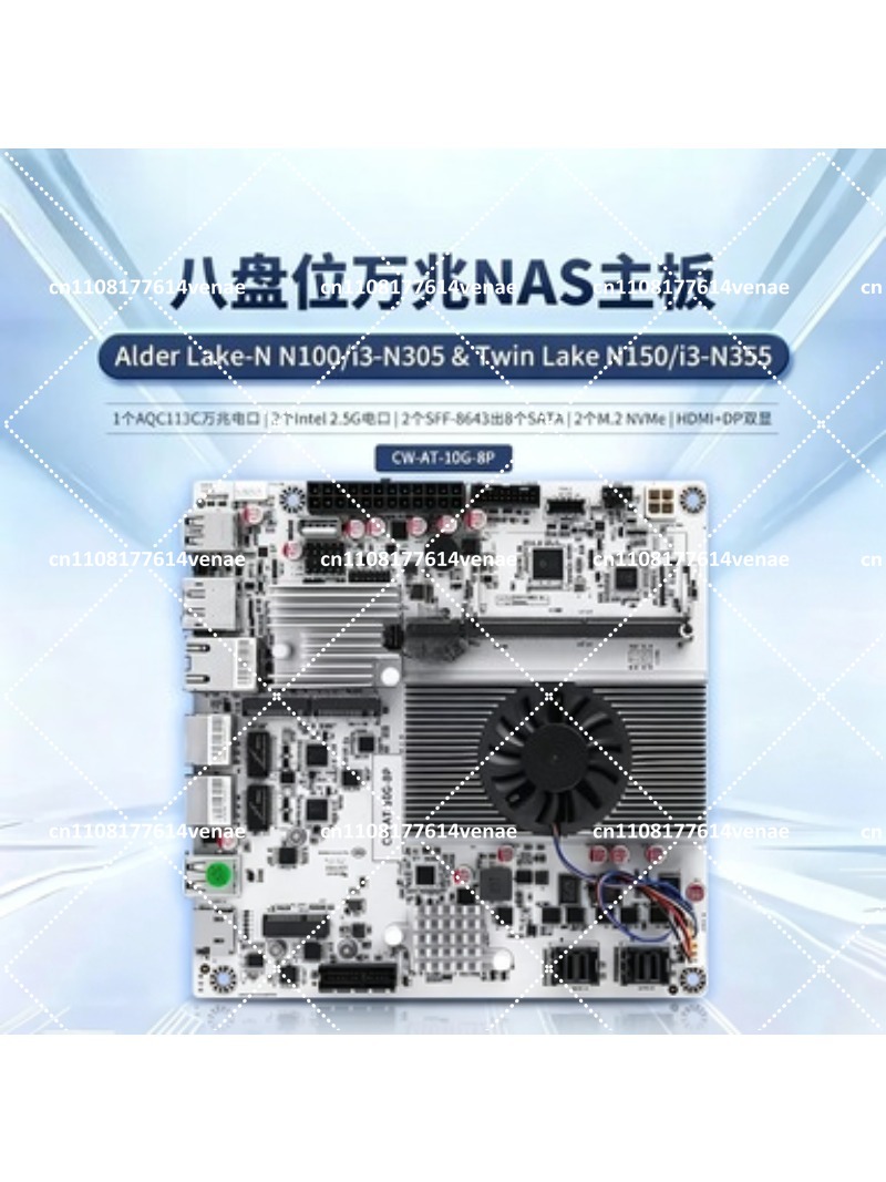 NAS-Motherboard mit 8 Einschüb – Nas Motherboard 8 Sata Mini Itx Bewertung und Preis