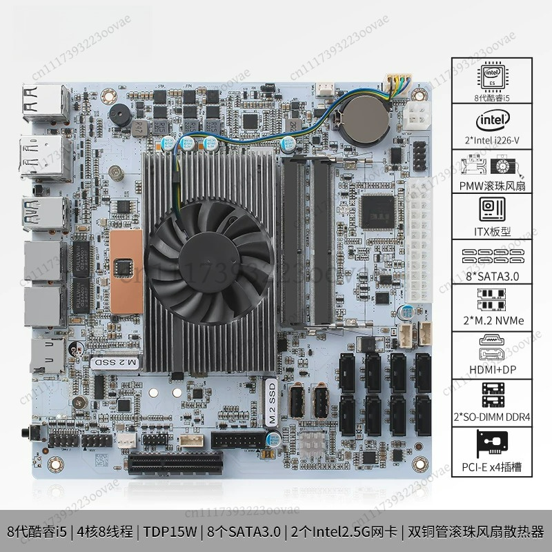 Df 8 Bay NAS-Motherboard I5-82 – Nas Motherboard 8 Sata Mini Itx Bewertung und Preis