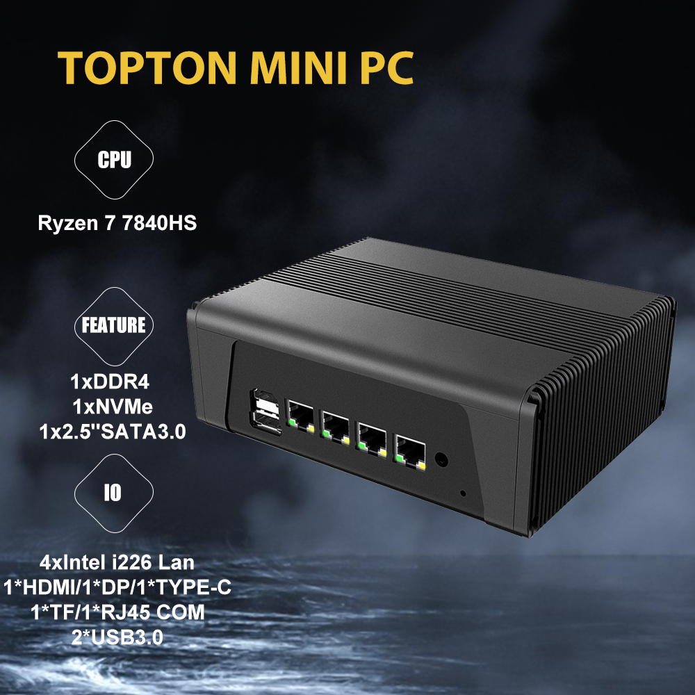 Sonderangebot Mini Soft Router – Amd Ryzen 7 7840Hs Mini Pc Bewertung und Preis