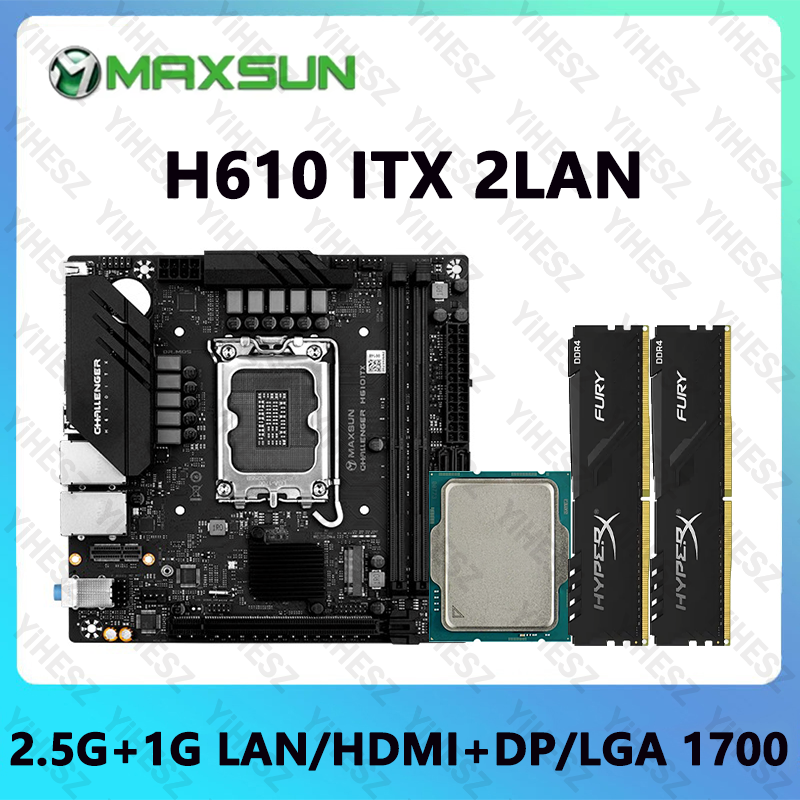 H610 ITX Motherboard-Set mit C – Lga1700 Itx Motherboard Ddr5 Bewertung und Preis