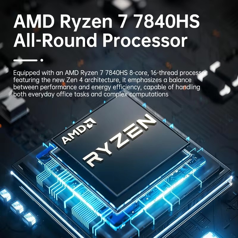 Topton Tragbarer Gaming Mini-P – Amd Ryzen 7 7840Hs Mini Pc Bewertung und Preis