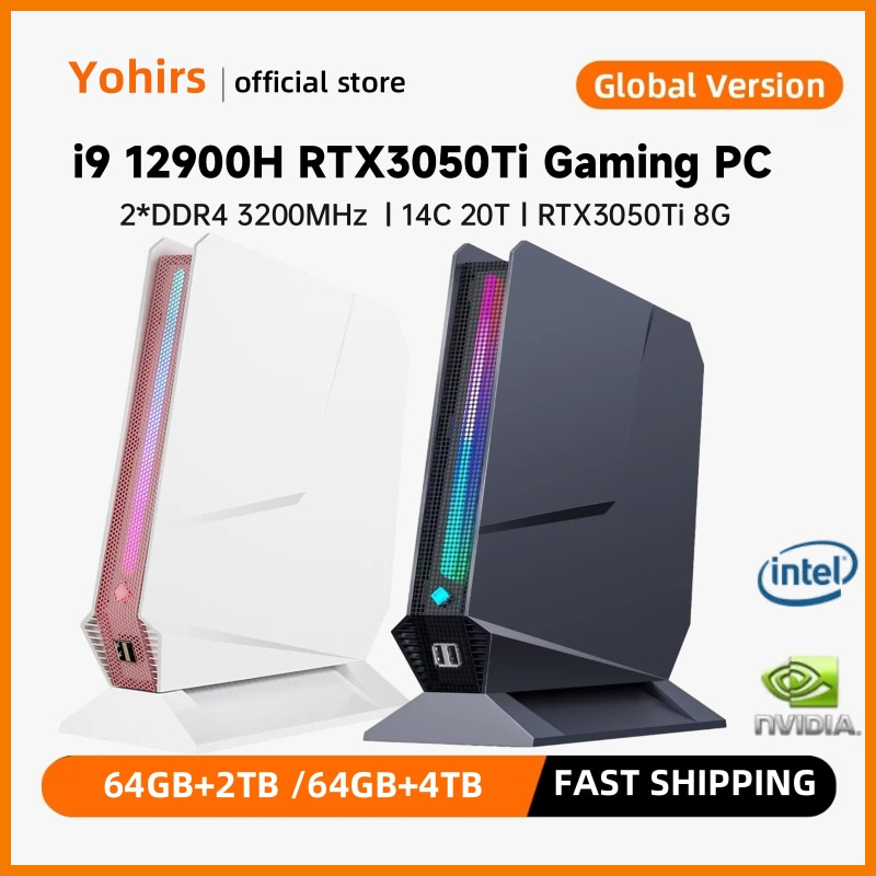Mini-Gaming-PC 13. Generation  – Intel Core I9 13900H Mini Pc Bewertung und Preis