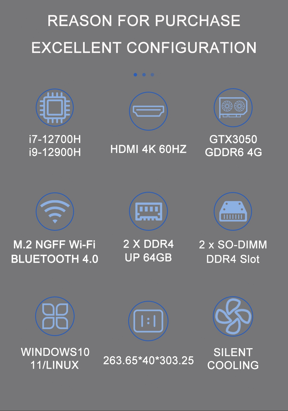 Mini-Gaming-PC 13. Generation  – Intel Core I9 13900H Mini Pc Bewertung und Preis