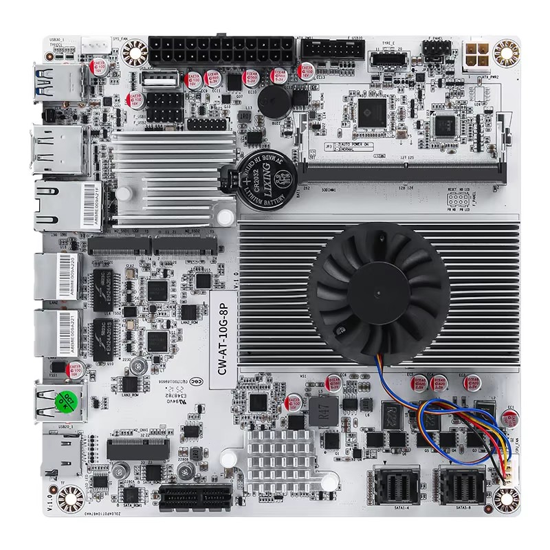 8-Bay NAS Mini-ITX-Motherboard – Nas Motherboard 8 Sata Mini Itx Bewertung und Preis