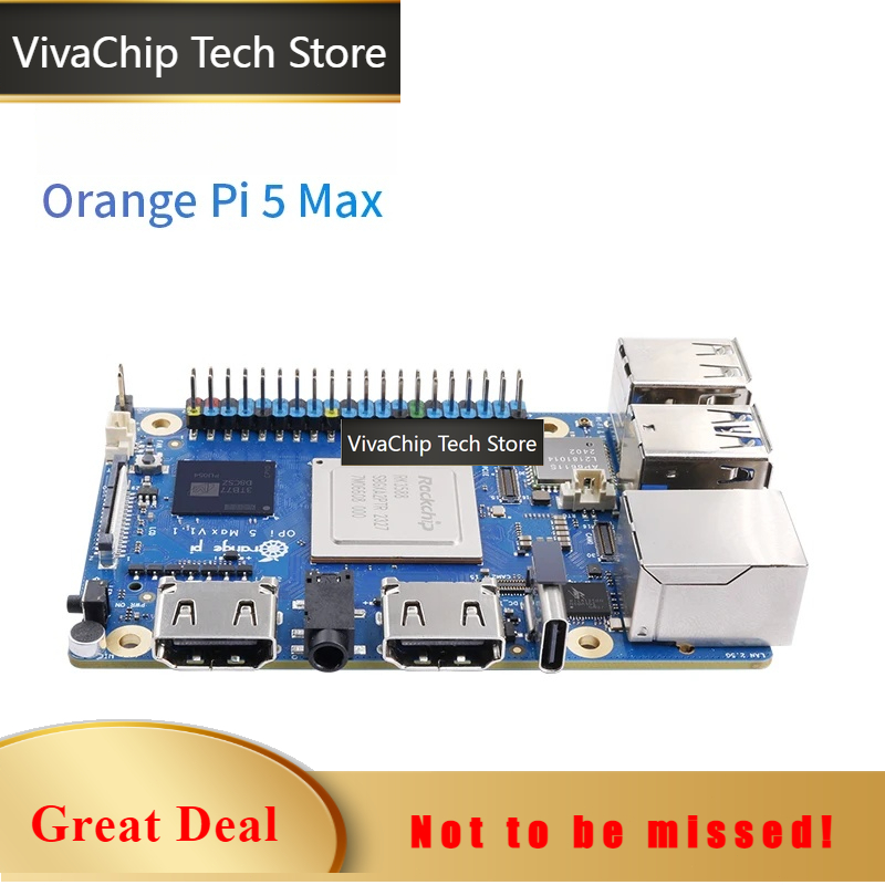 VivaChip Tech Orange Pi 5 Max  – Rockchip Rk3588 Development Board Bewertung und Preis