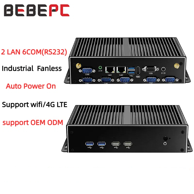 Mini-Industrie-PC Lüfterlos Du – Fanless Industrial Pc Rs485 Core I7 Bewertung und Preis